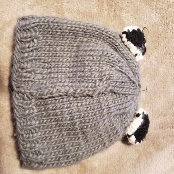 2/$20 NWOT - Kids' racoon beanie - Picture 6 of 6